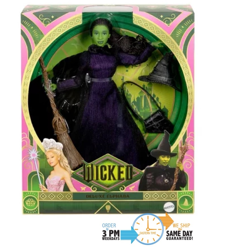 Wicked Elphaba doll NEW Collector’s item